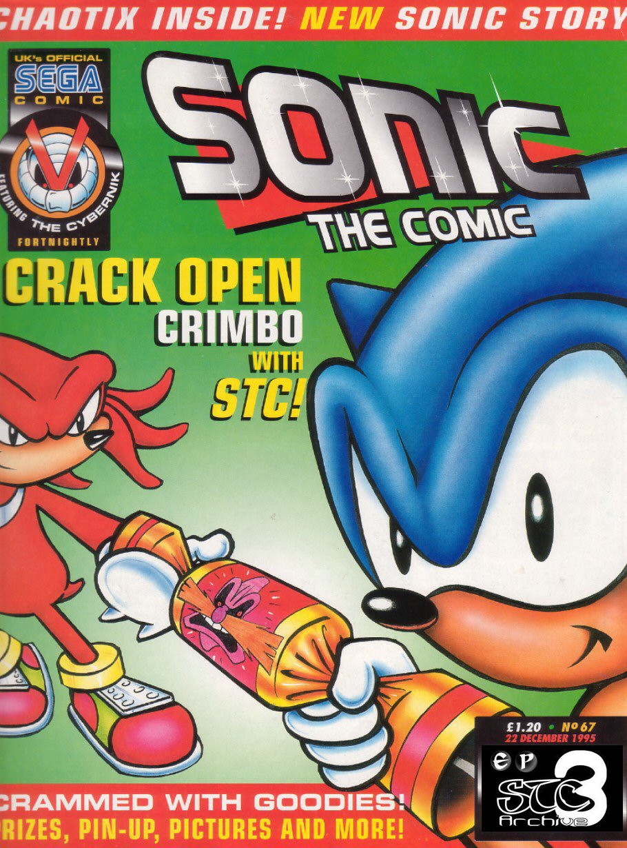 Sonic - The Comic Issue No. 067 Cover Page